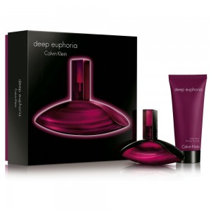 Calvin Klein Deep Euphoria - Set Eau de Parfum + Loțiune de corp pentru femei + BL 50 ml + 100 ml.